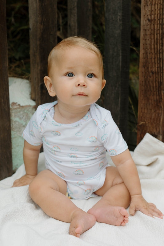 Aloha Short Sleeve Onesie