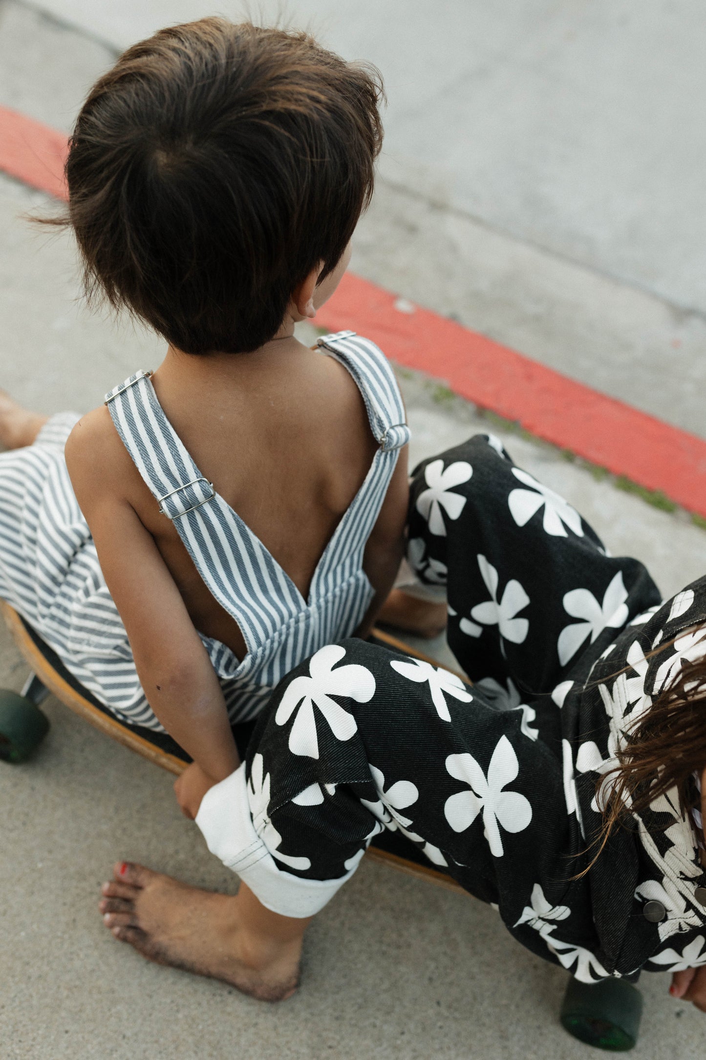 Sloane Pinstripe Overalls