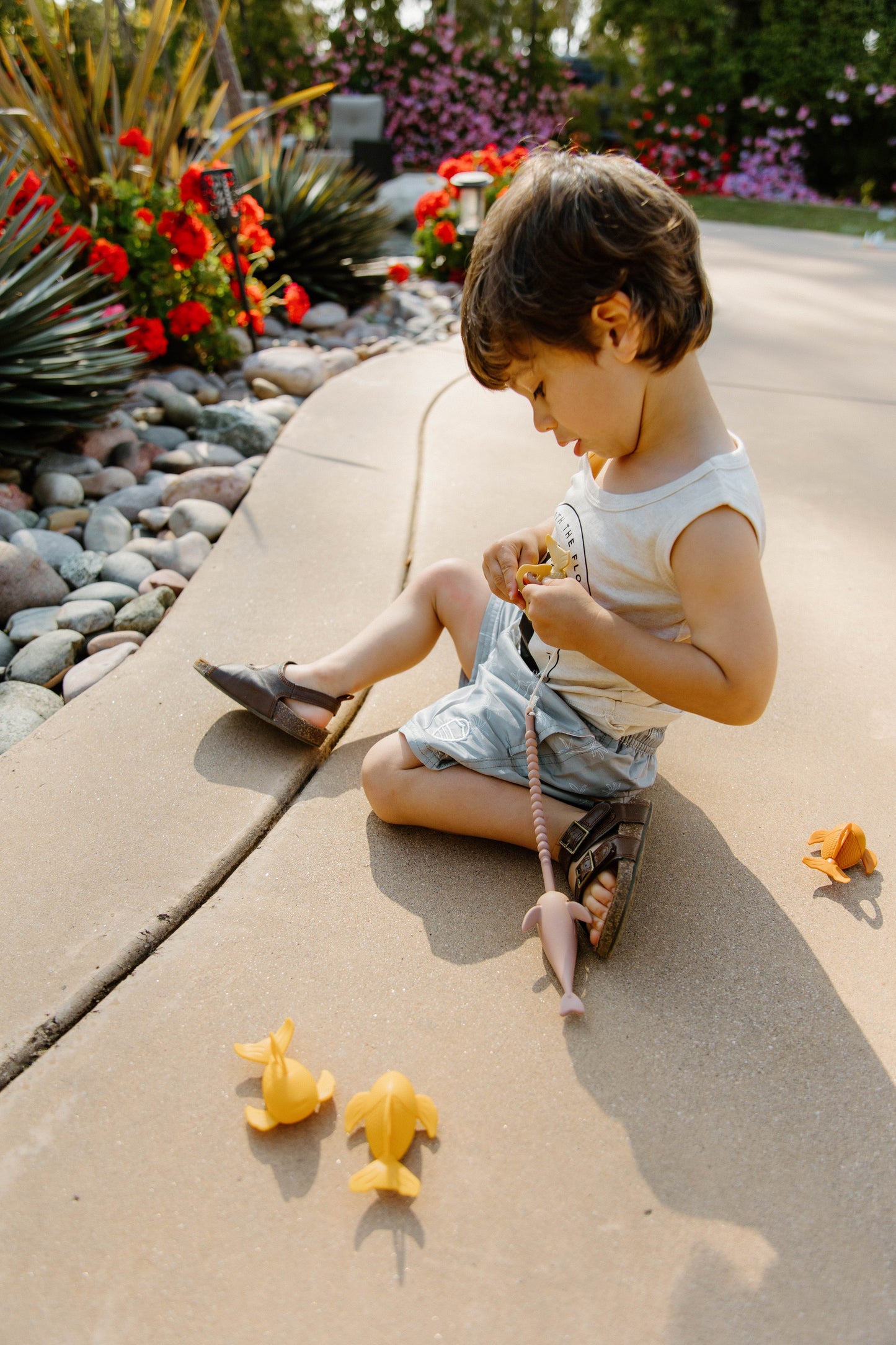 Silicone Fishing Set