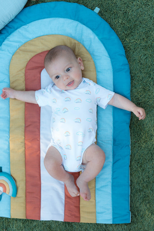 Boho Rainbow Baby Pad