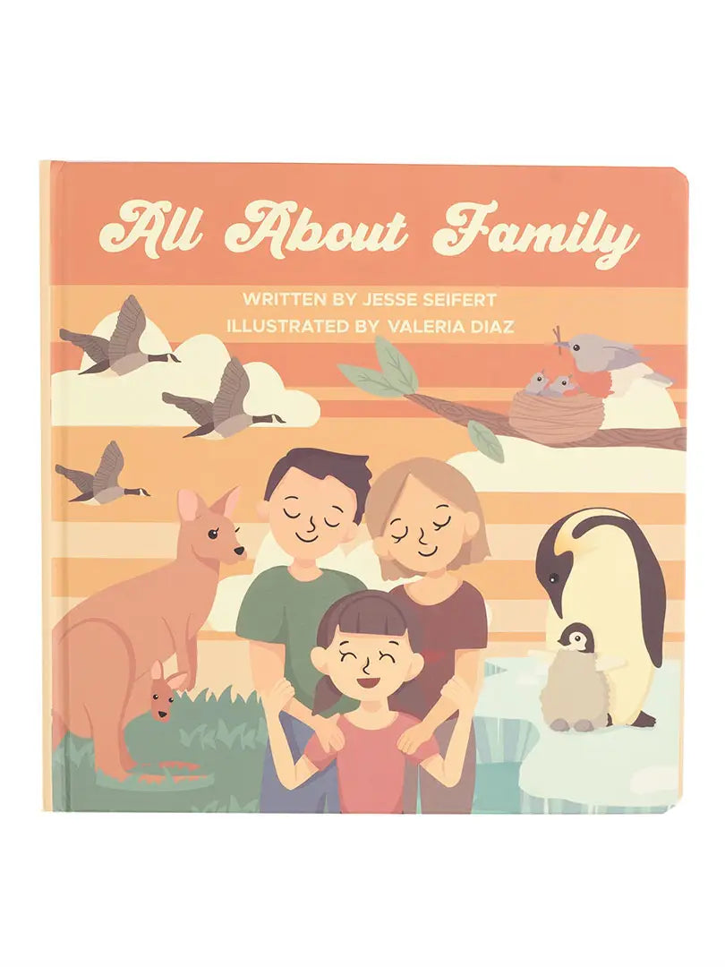 All About Family Board Book