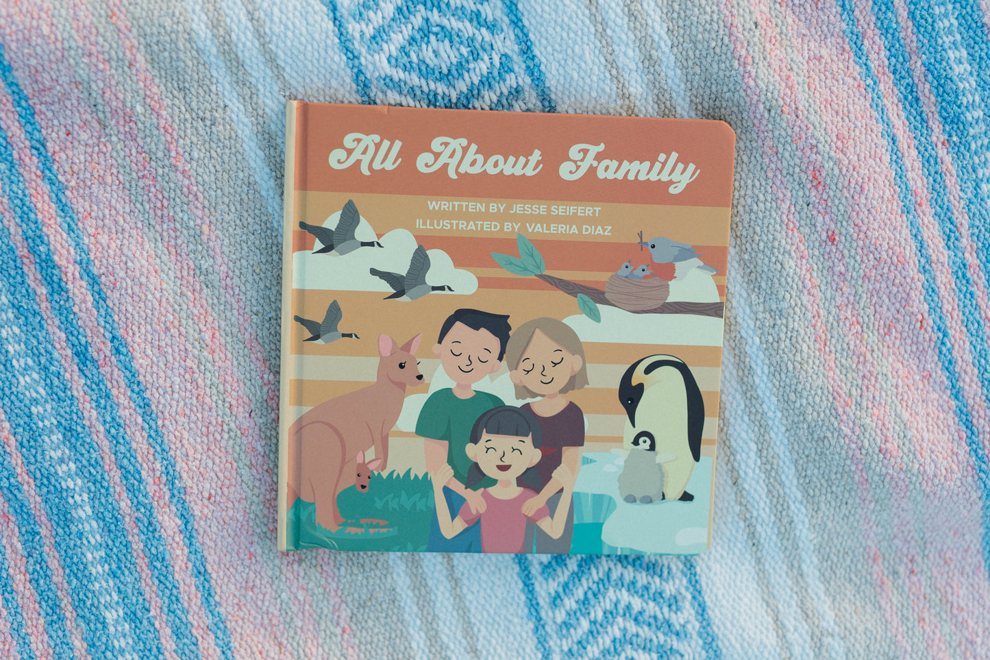 All About Family Board Book