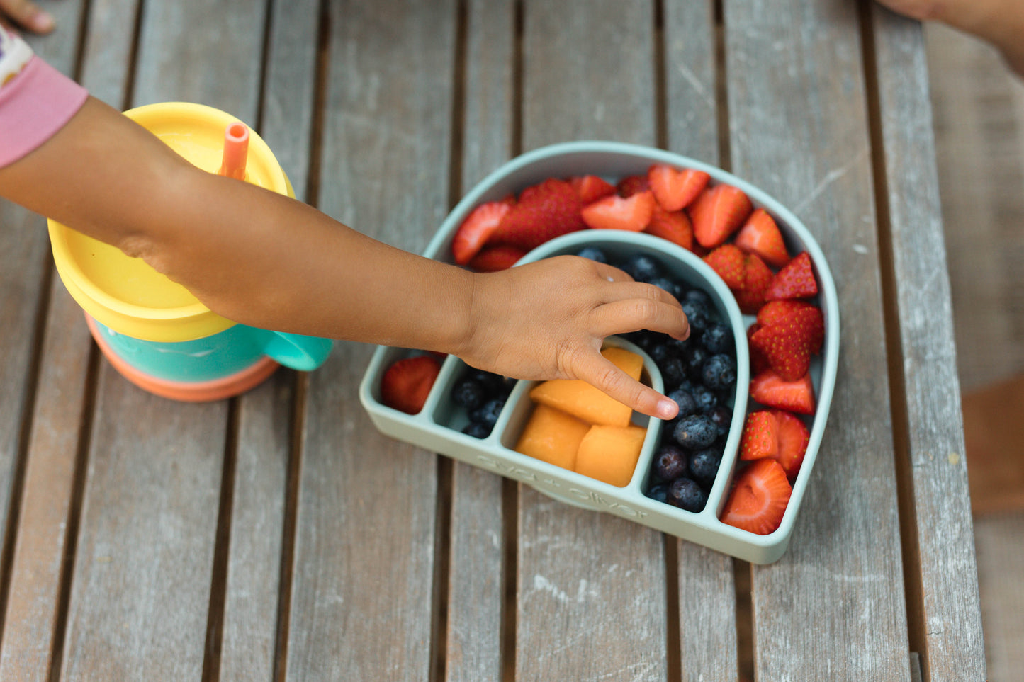 Rainbow Plates