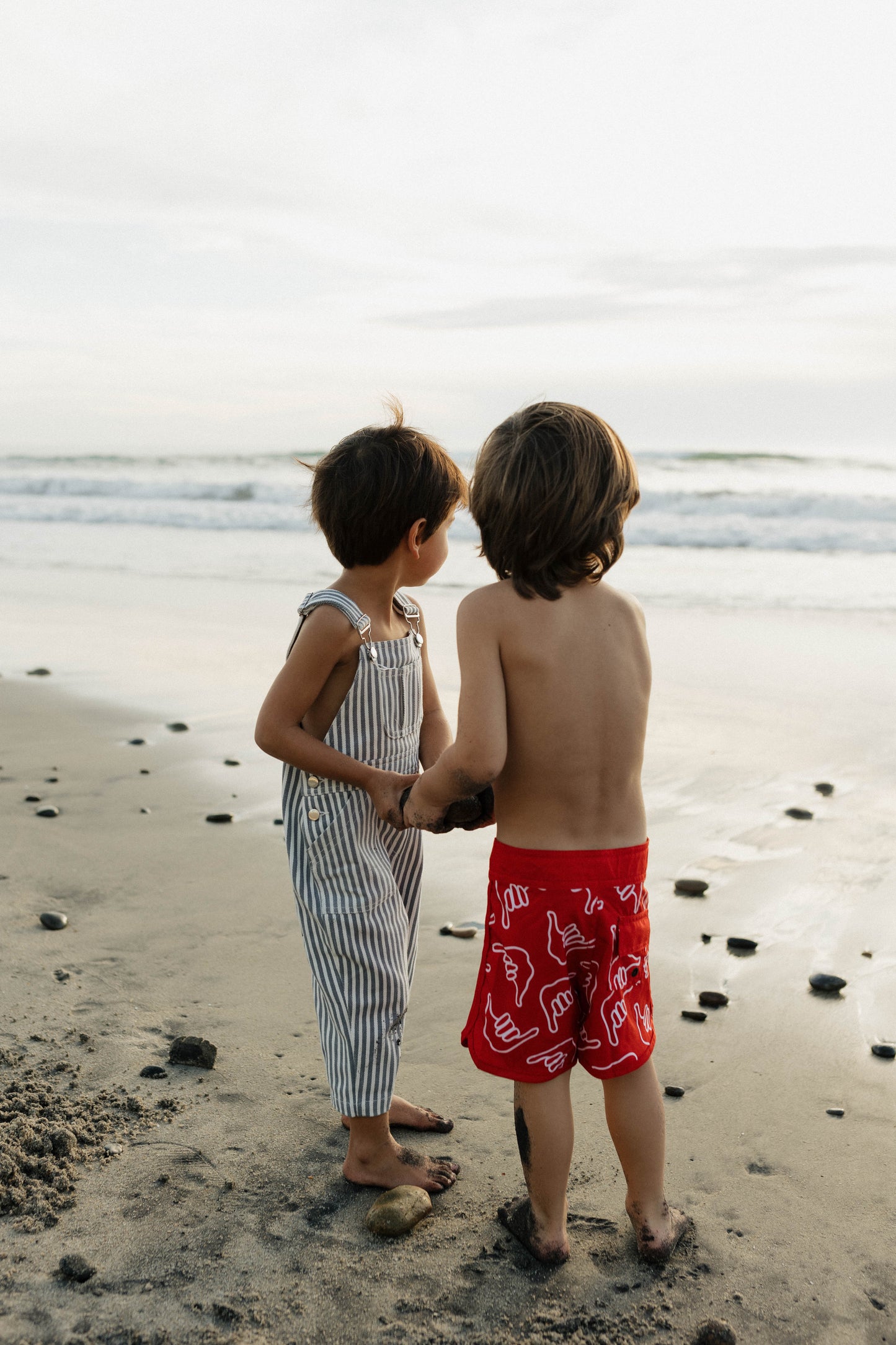 Retro Red Shaka Boardshorts