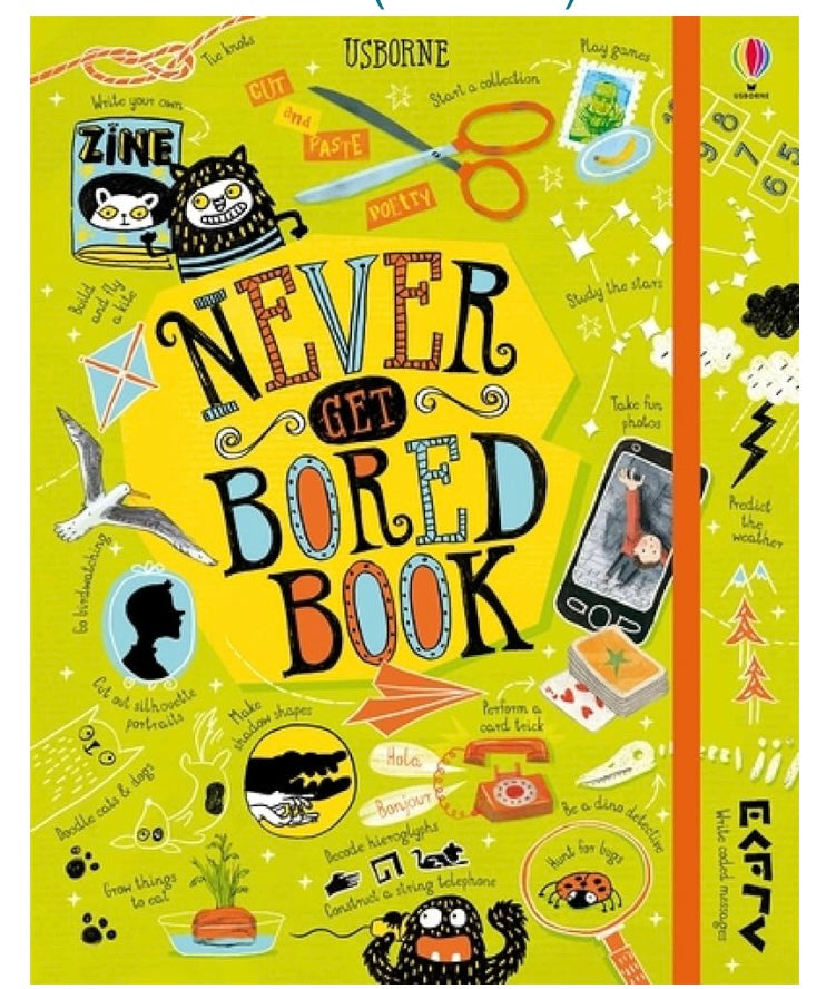 Never Get Bored Book