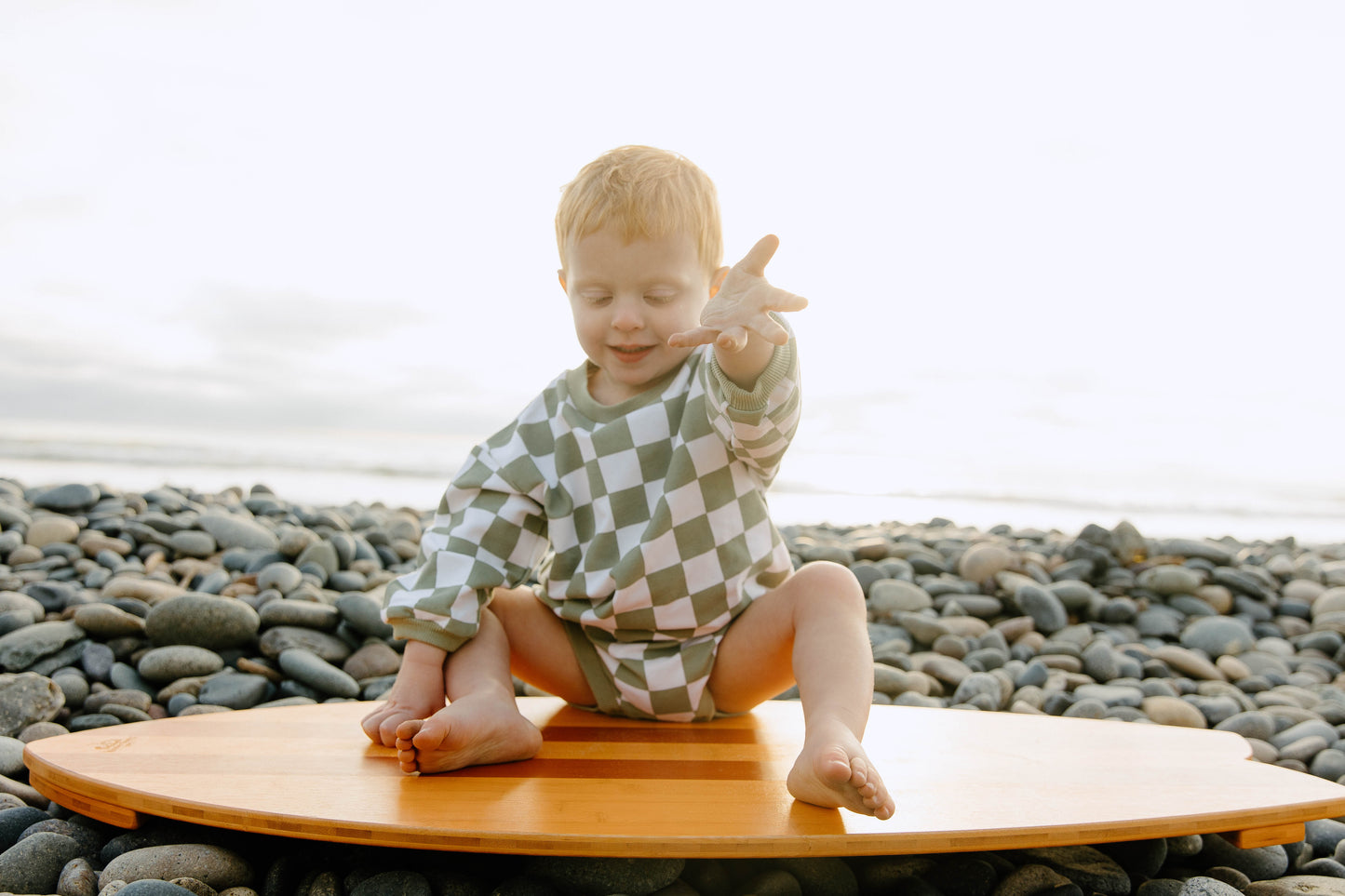 Arlo Checkered Romper