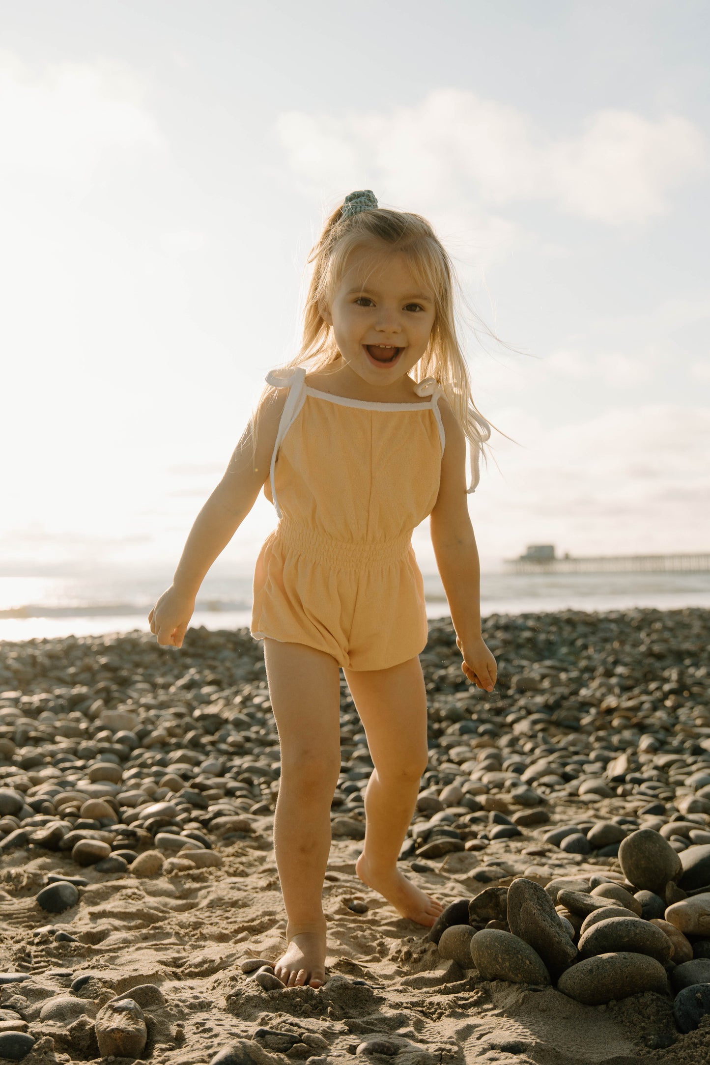 Summer Terry Romper